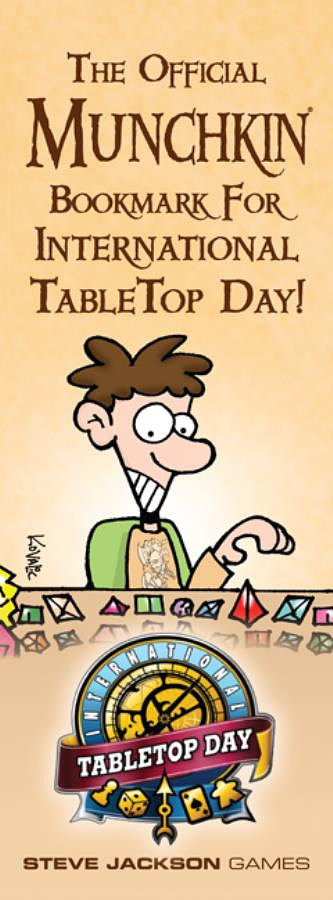 Munchkin: The Official Munchkin Bookmark for International Tabletop Day