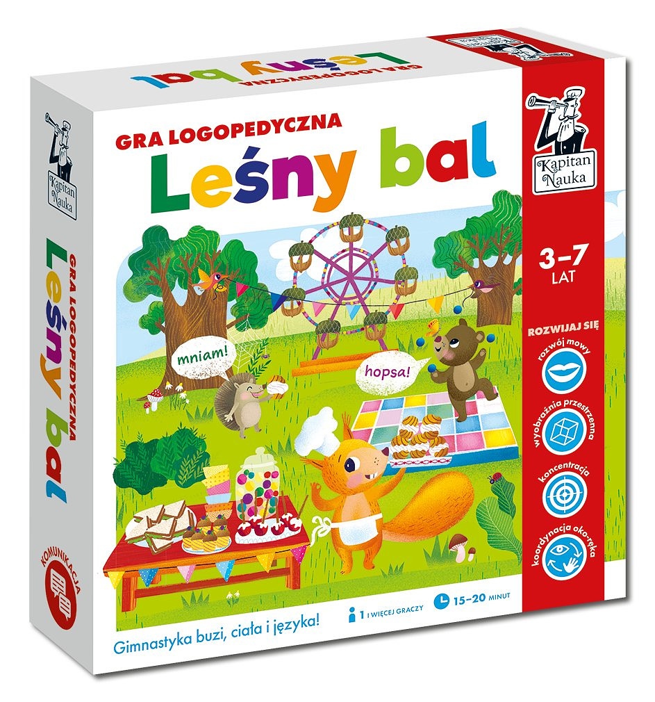 Gra logopedyczna: Leśny bal
