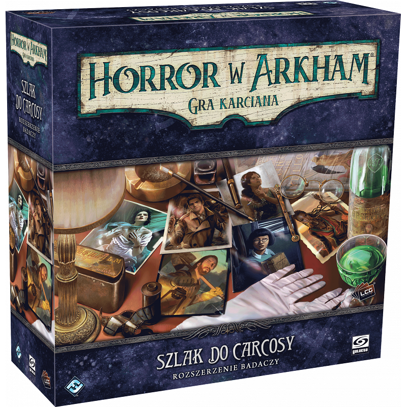 Horror w Arkham: Gra karciana - Szlak do Carcosy - Rozszerzenie badaczy