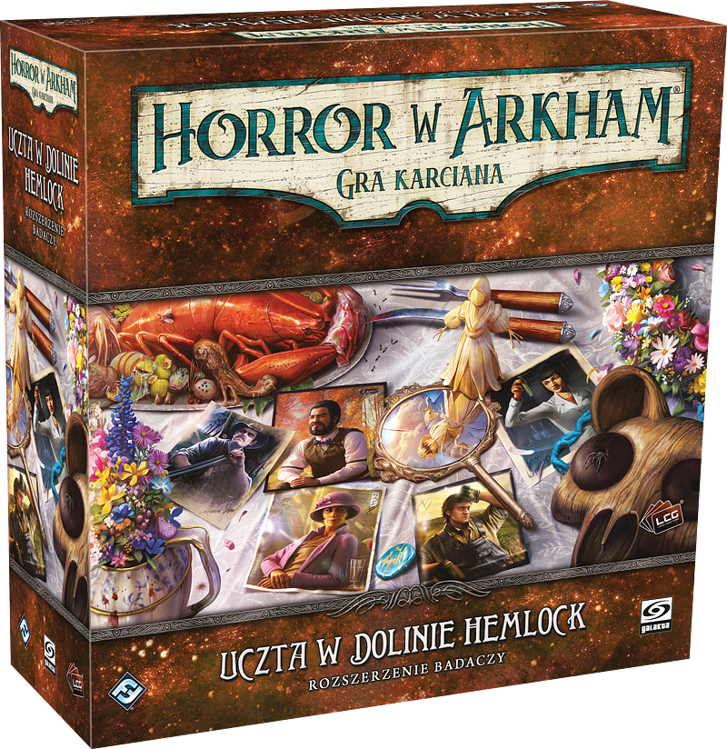 Horror w Arkham: Gra karciana - Uczta w Dolinie Hemlock - Rozszerzenie badaczy