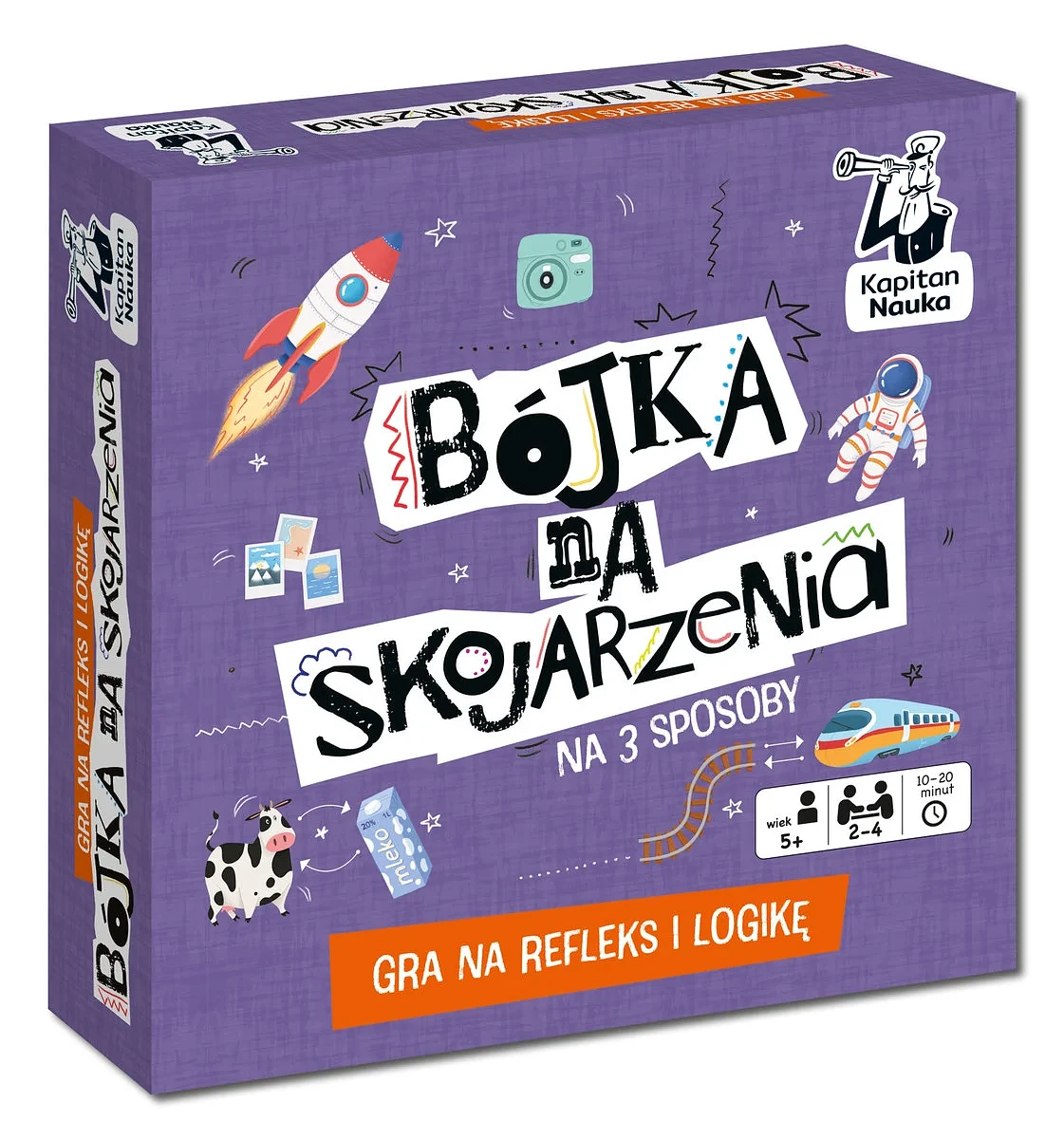Bójka na skojarzenia: Gra na refleks i logikę