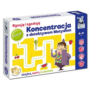 Rysuję i zgaduję: Koncentracja z detektywem Motywem
