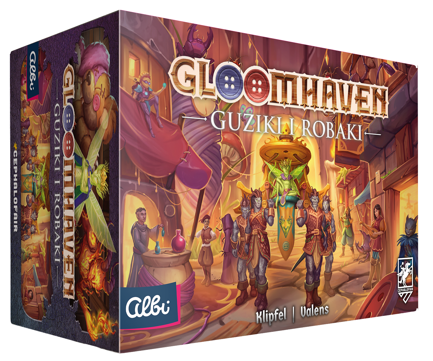 Gloomhaven: Guziki i robaki