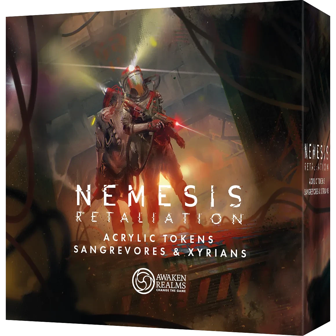 Nemesis: Retaliation - Acrylic Tokens: Sangrevores & Xyrians