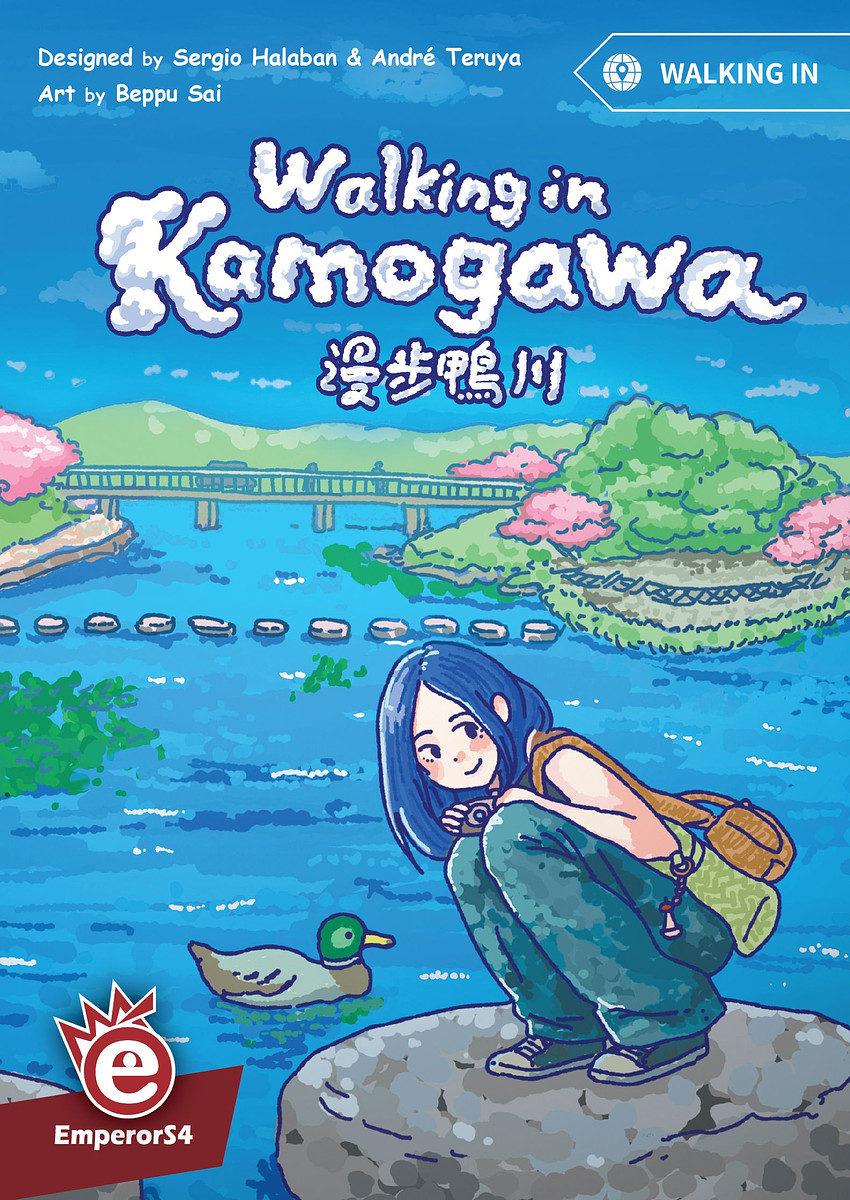 Walking in Kamogawa