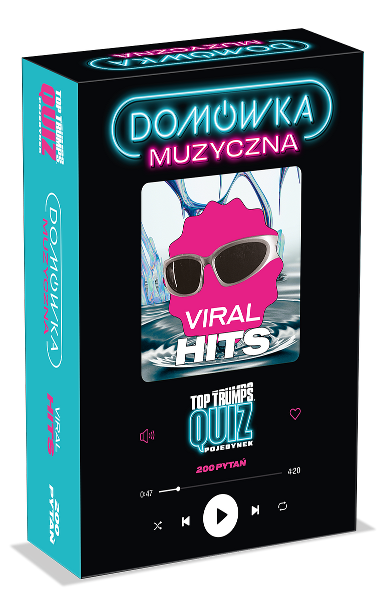 Top Trumps Quiz: Domówka muzyczna - Viral Hits