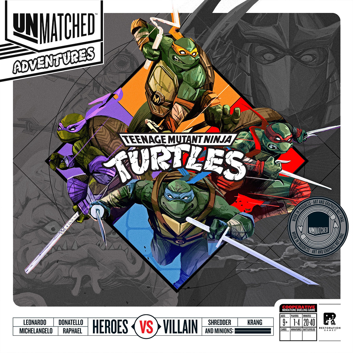 Unmatched Adventures: Teenage Mutant Ninja Turtles