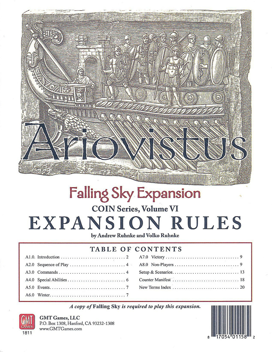 Falling Sky: The Gallic Revolt Against Caesar – Ariovistus