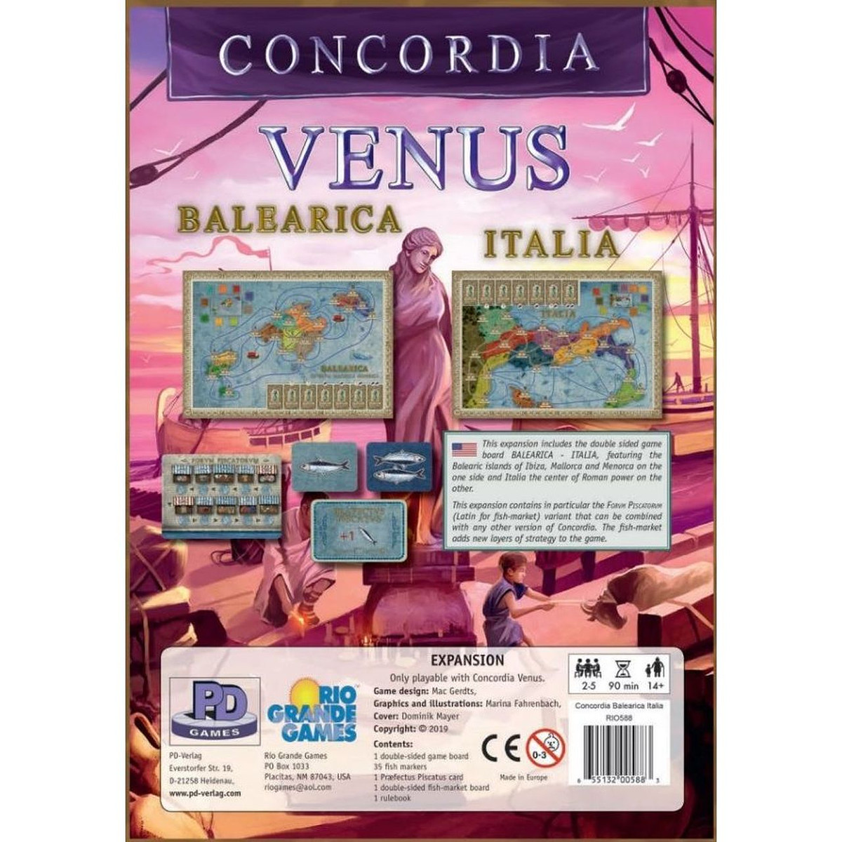Concordia Venus: Balearica / Italia