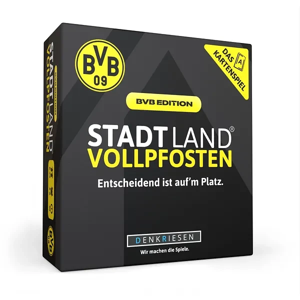 Stadt Land Vollpfosten: Das Kartenspiel – BVB Edition