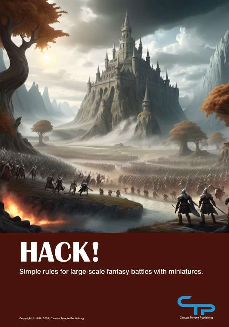 HACK! Simple rules for large-scale fantasy battles with miniatures
