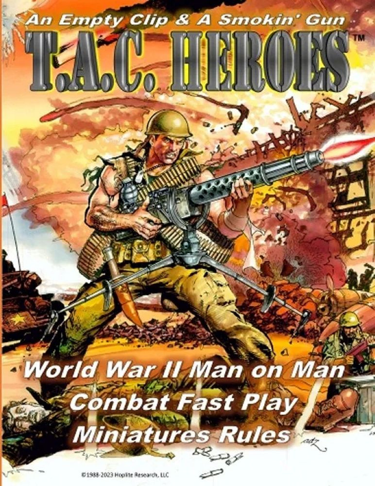 T.A.C. Heroes: World War II Man on Man Combat Fast Play Miniatures Rules