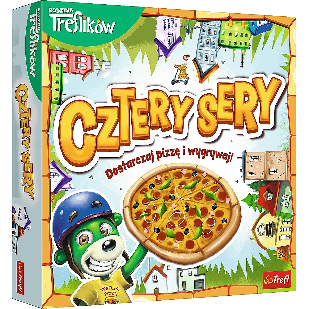 Cztery Sery: Dostarczaj pizzę i wygraj! (Rodzina Treflików)