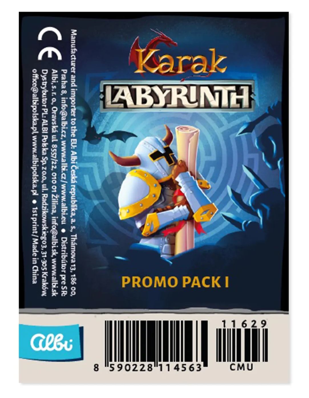 Karak: Labyrinth - Karta promocyjna