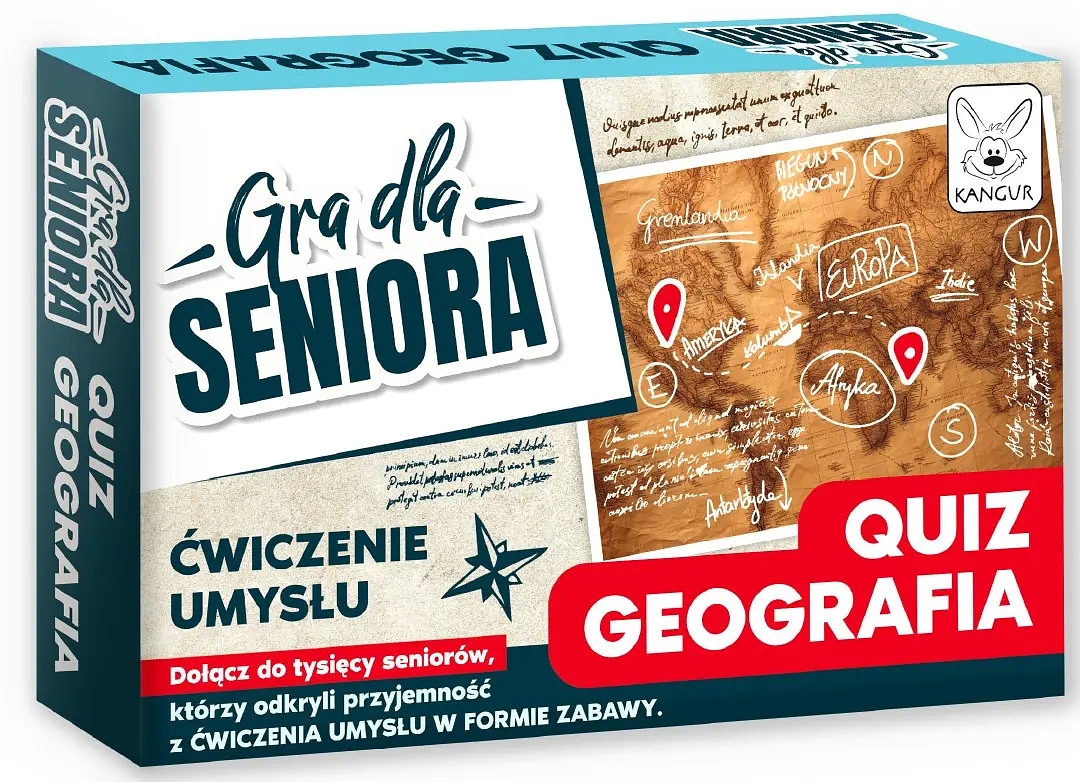 Gra dla seniora: Quiz geografia