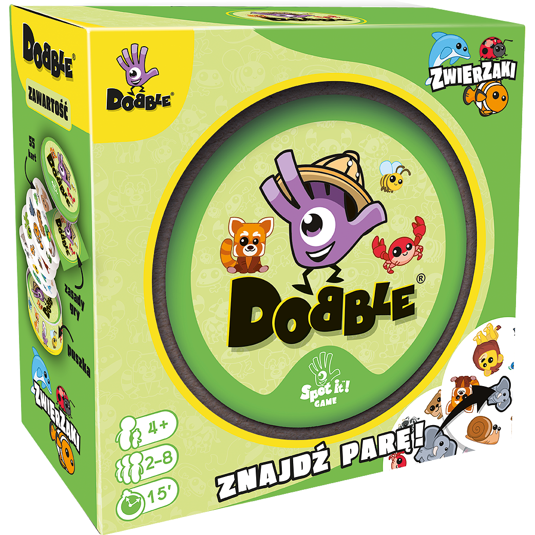Dobble: Zwierzaki (nowa edycja)