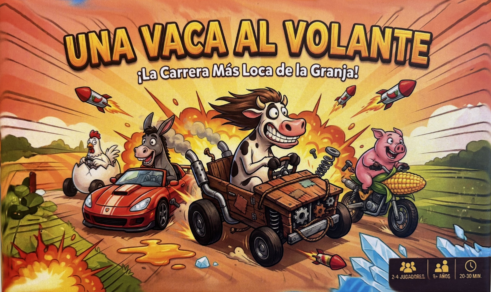 Una Vaca al Volante