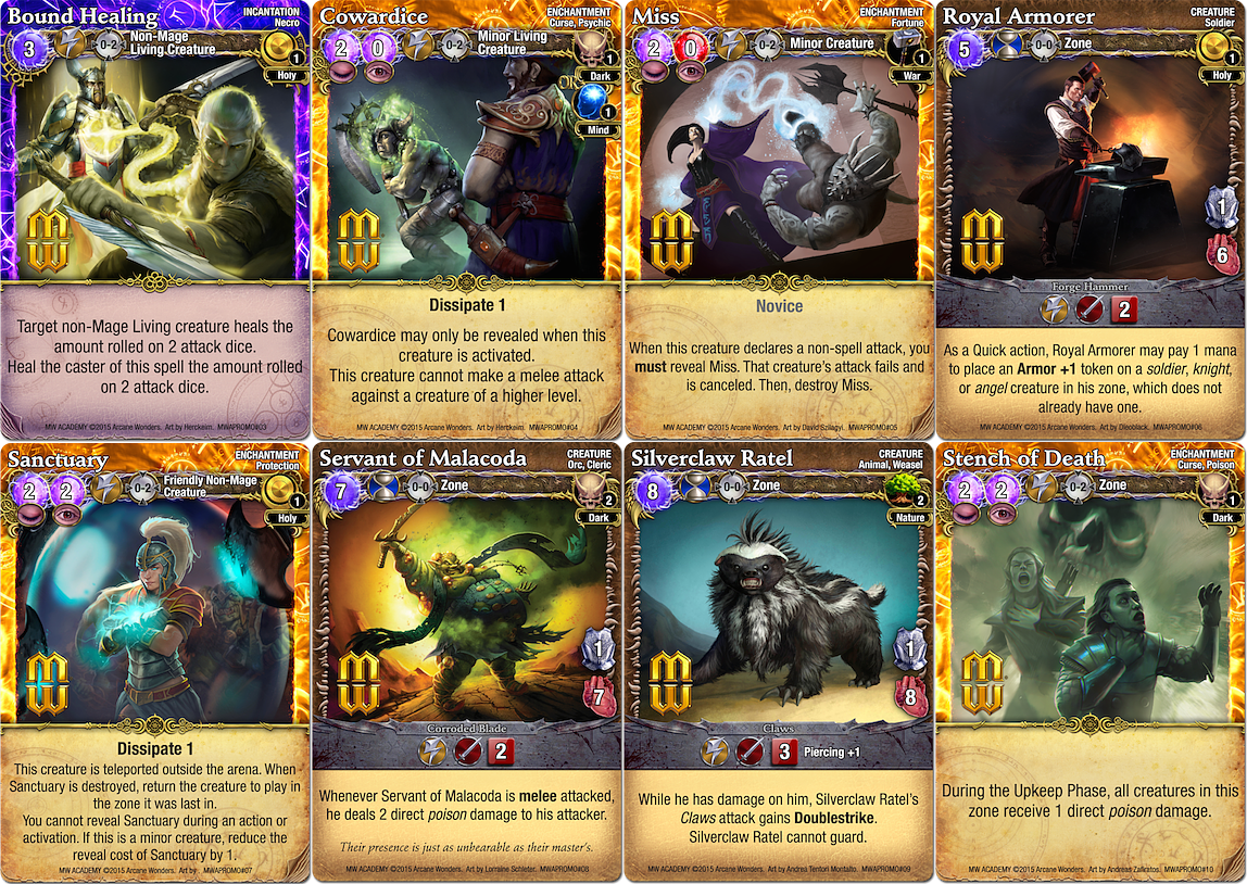Mage Wars Academy/Mage Wars: Arena Dice Tower Promo 2016