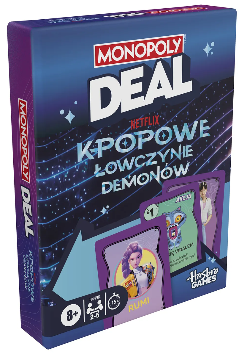 Monopoly Deal: K-popowe łowczynie demonów