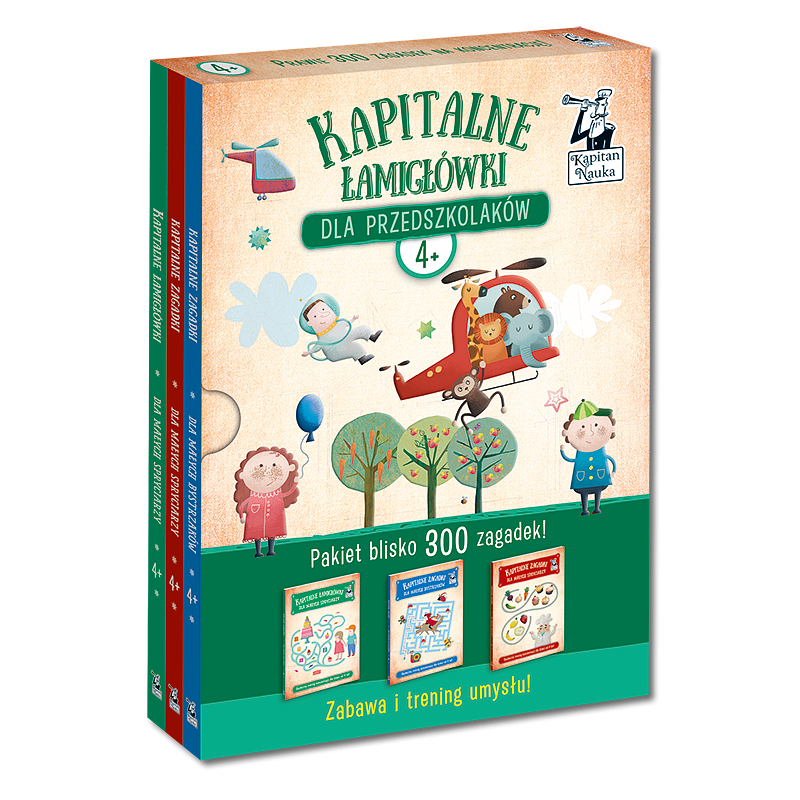 Kapitalne łamigłówki dla przedszkolaków
