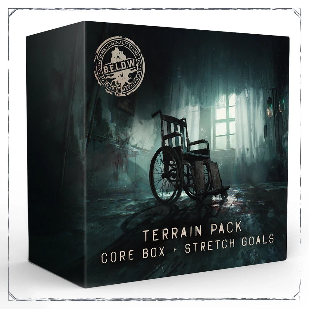 B.E.L.O.W.: The Asylum – Terrain Pack (Core Box + Stretch Goals)