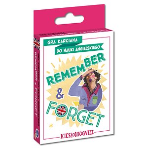 Kieszonkowiec: Remember & Forget - Gra karciana do nauki angielskiego
