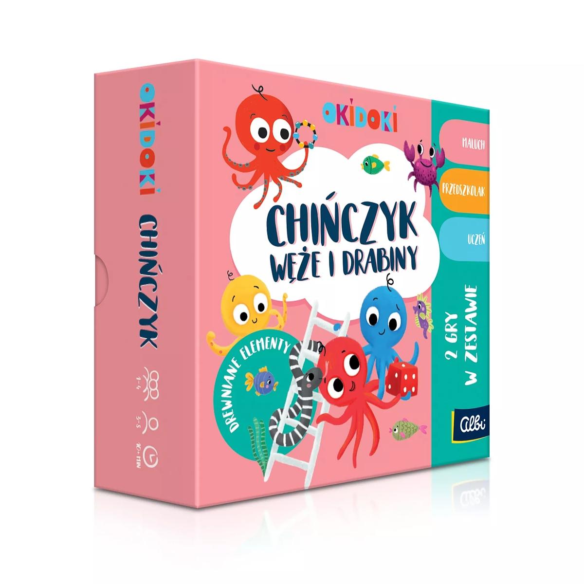 OKIDOKI: Chińczyk - Węże i drabiny