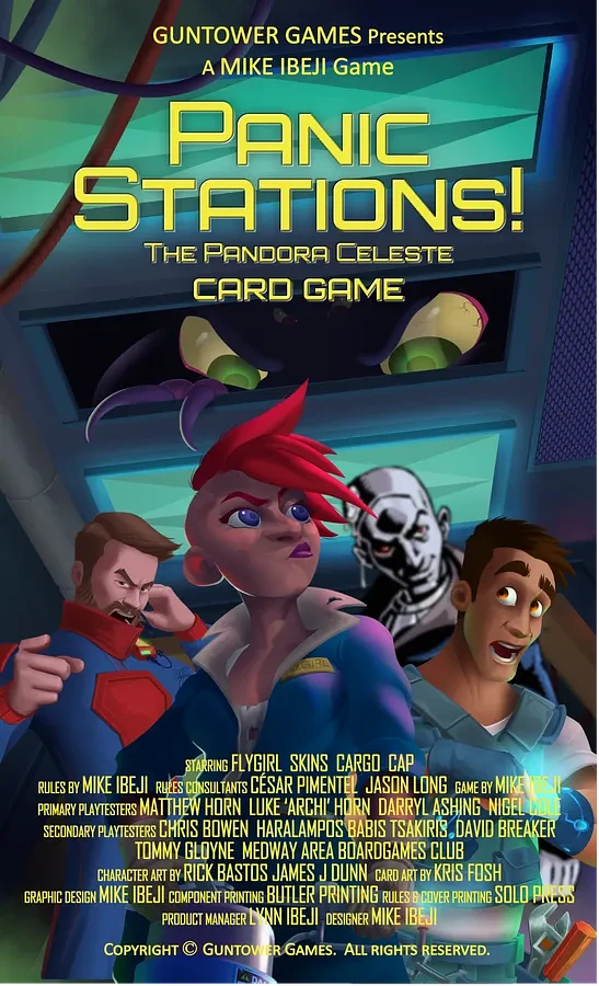 Panic Stations! The Pandora Celeste Card Game