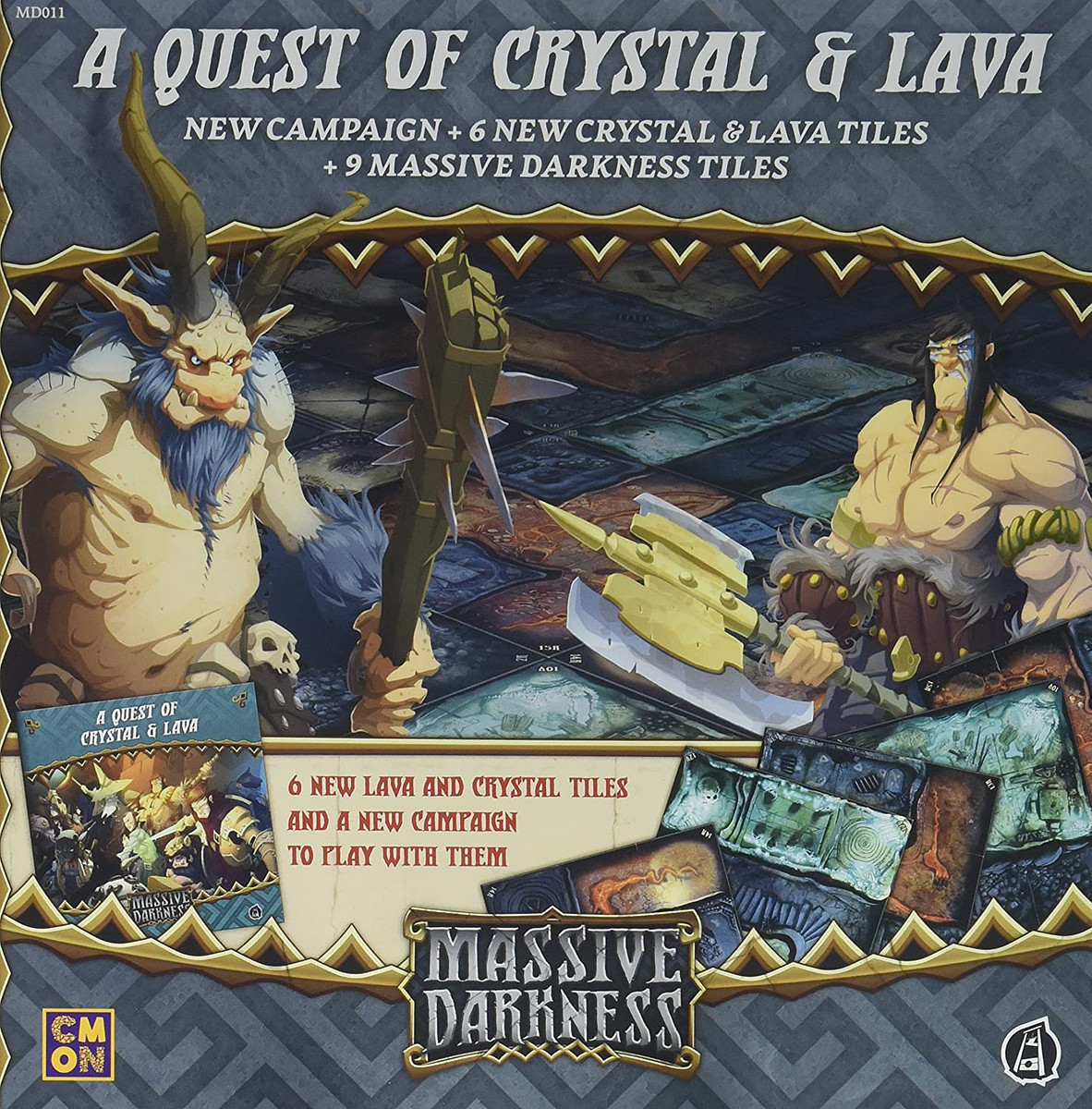 Massive Darkness: A Quest of Crystal & Lava