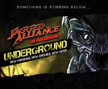 Jagged Alliance The Board Game: UNDERGROUND! Add-On