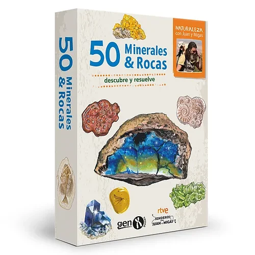 50 Minerales y Rocas: Naturaleza con Juan y Migas