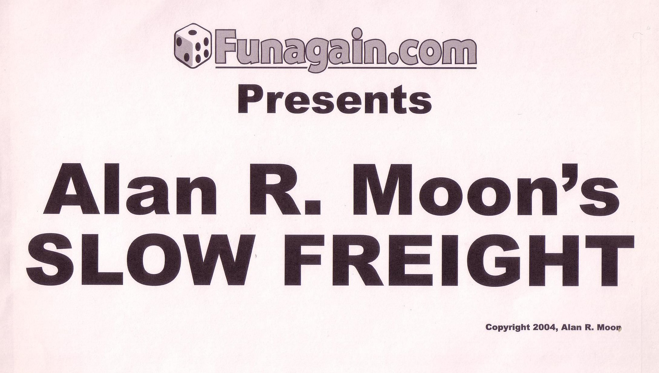 Slow Freight
