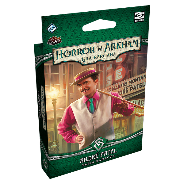 Horror w Arkham: Gra karciana - Talia Badacza: André Patel