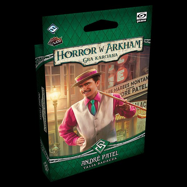 Horror w Arkham: Gra karciana - Talia Badacza: André Patel