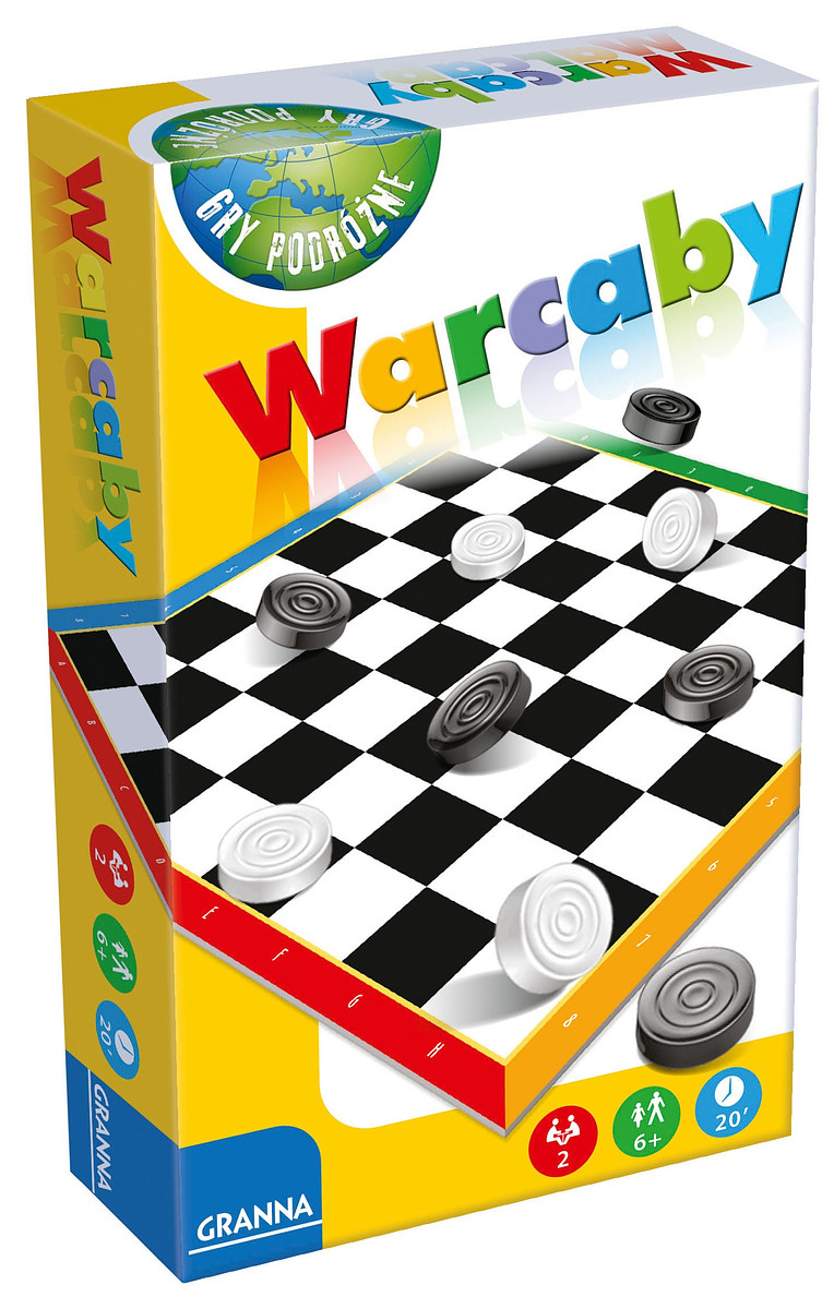Gra podróżna: Warcaby