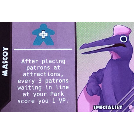 Dinosaur Island: Mascot Promo Card