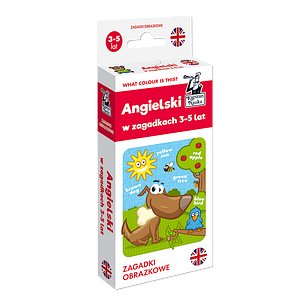 Zagadki obrazkowe: Angielski 3-5 lat