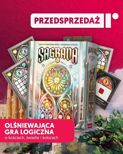 Kolorowe witraże ponownie w przedsprzedaży