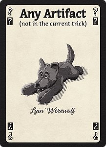 Seers Catalog: Lyin' Werewolf Promo Card