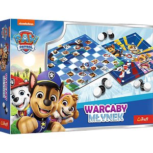 Warcaby i młynek: Psi Patrol