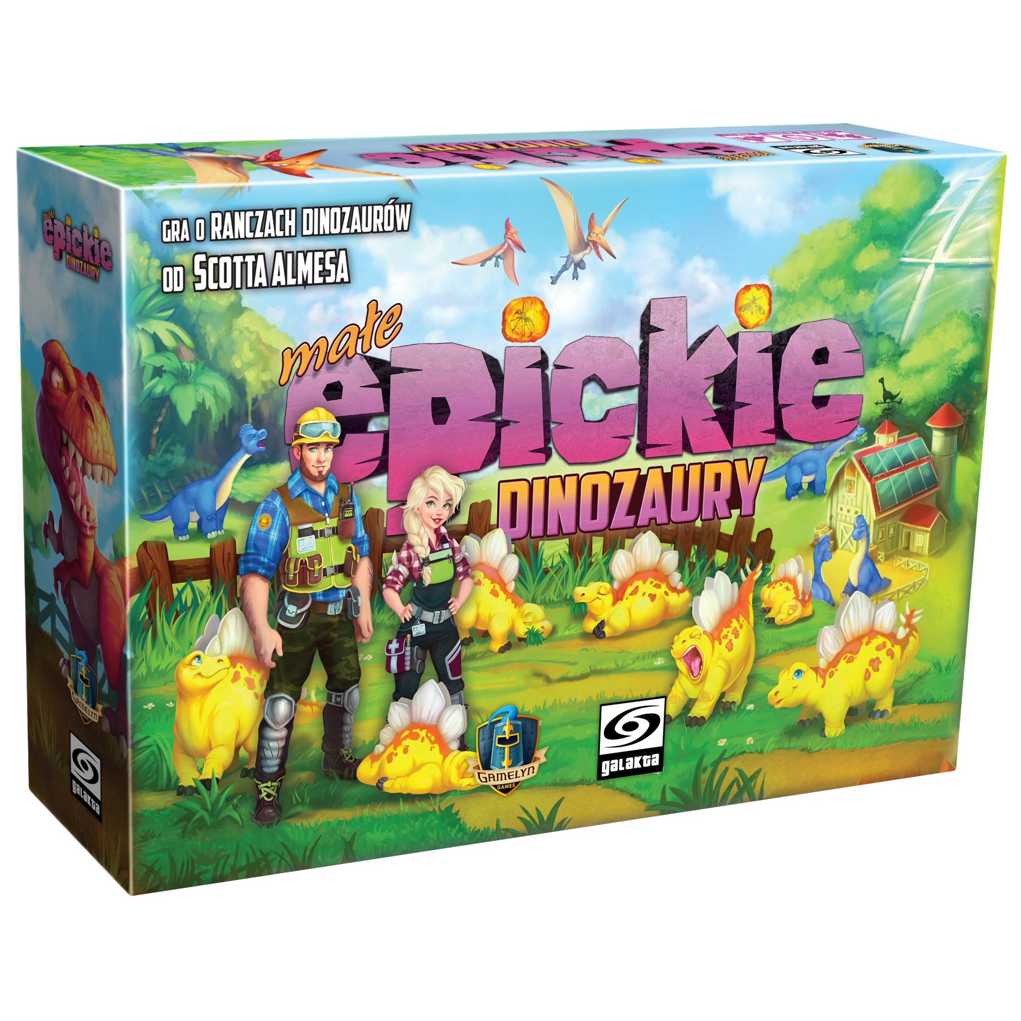 Małe epickie dinozaury