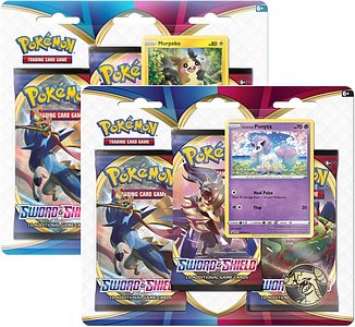 Pokemon TCG: Sword and Shield - 3-pack Blister (Display 24szt.)