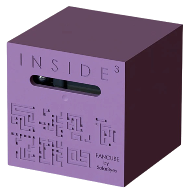 Inside 3 Purple Pain - Fan Cube