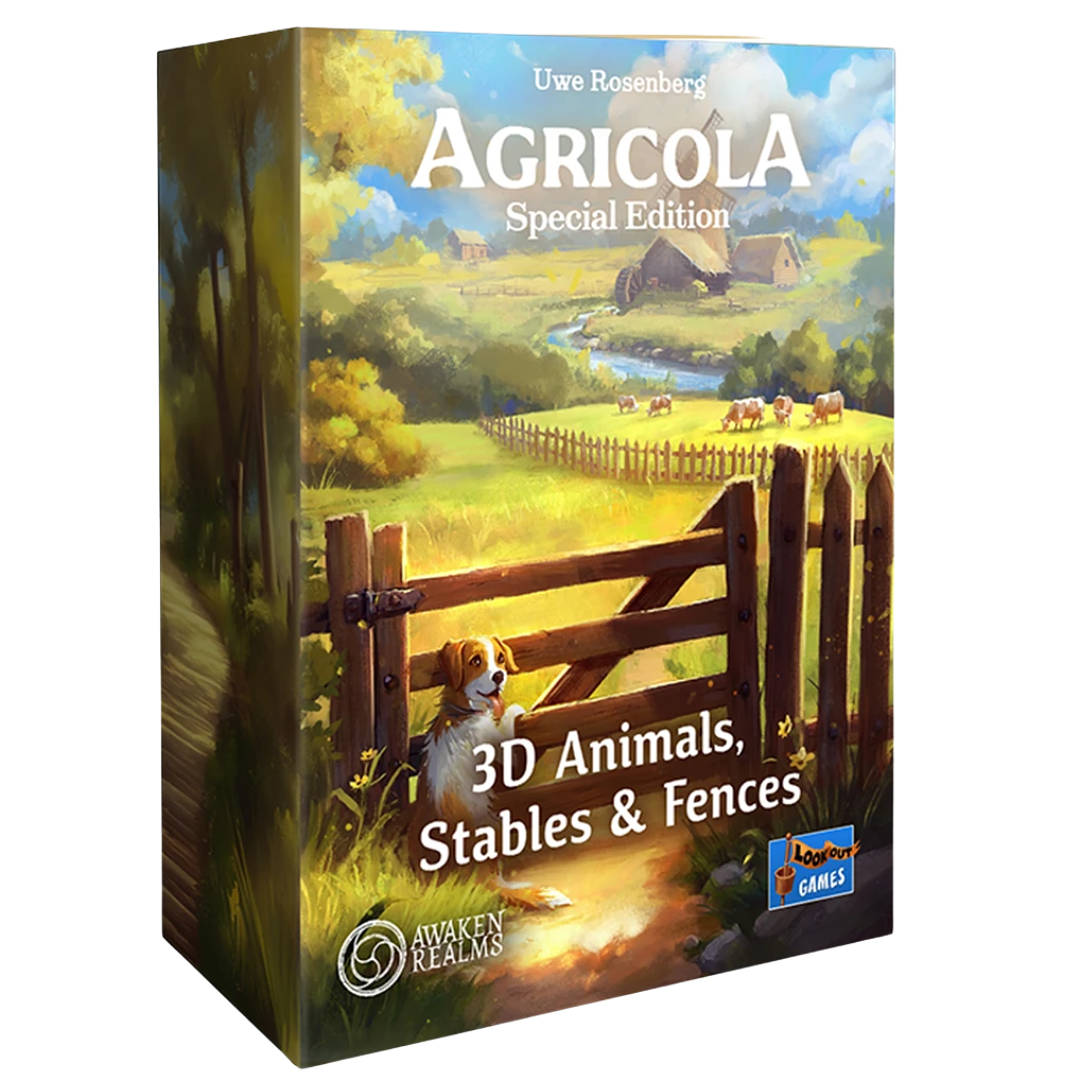 Agricola: Edycja specjalna - Trójwymiarowe zwierzęta, stajnie i płoty