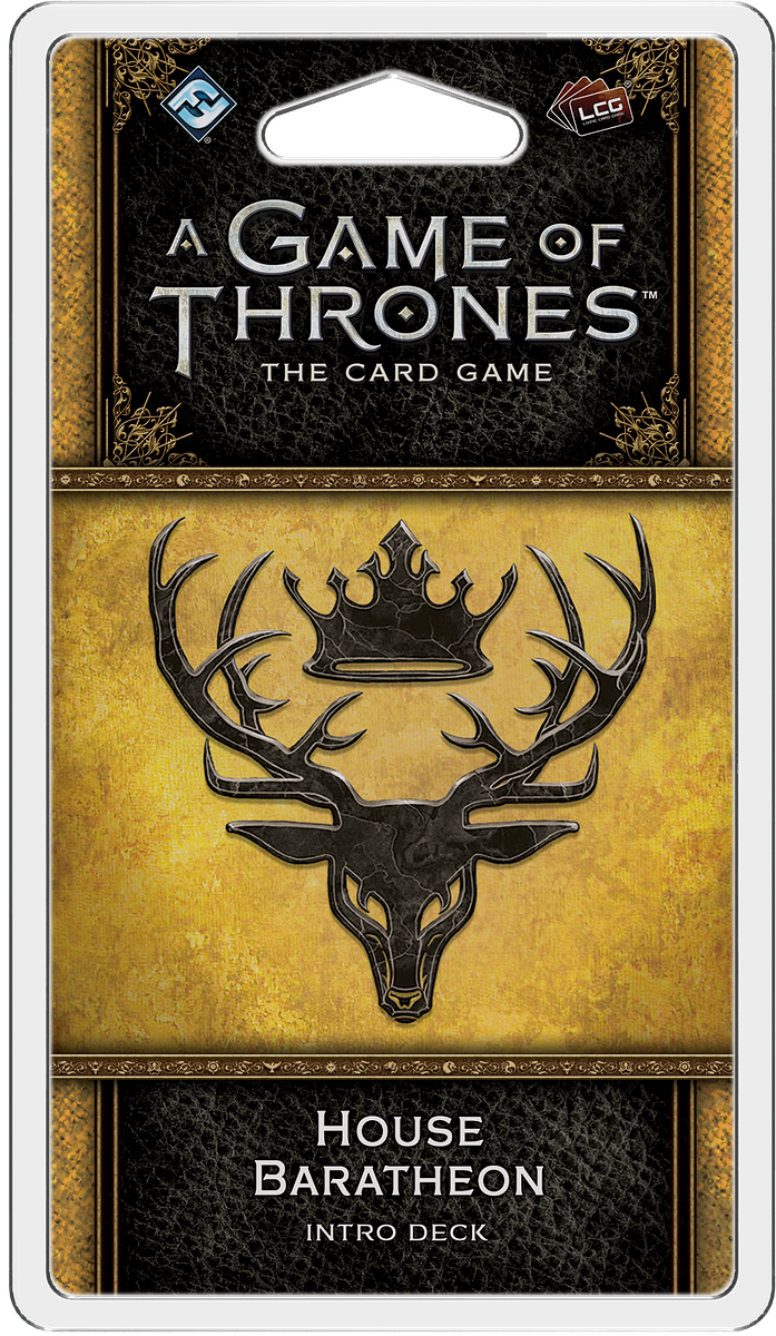 A Game of Thrones: The Card Game (Second Edition) - House Baratheon Intro Deck
