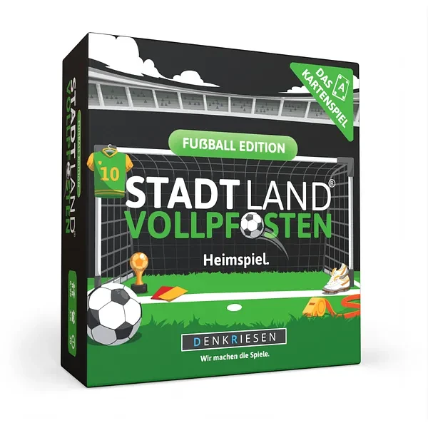 Stadt Land Vollpfosten: Das Kartenspiel – Fußball Edition