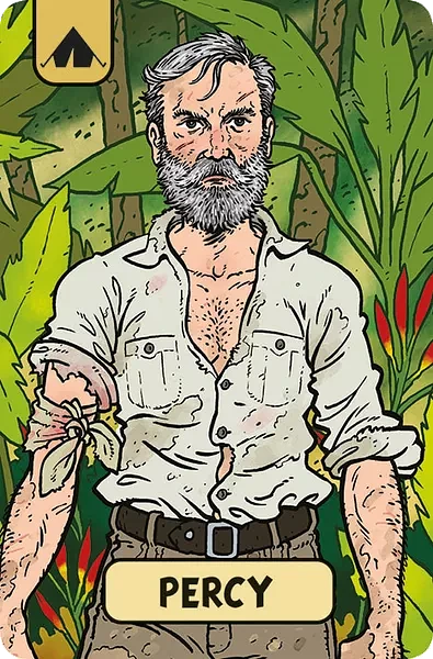 The Lost Expedition: Percy Promo Card