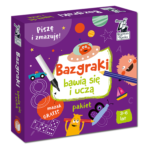 Bazgraki bawią się i uczą