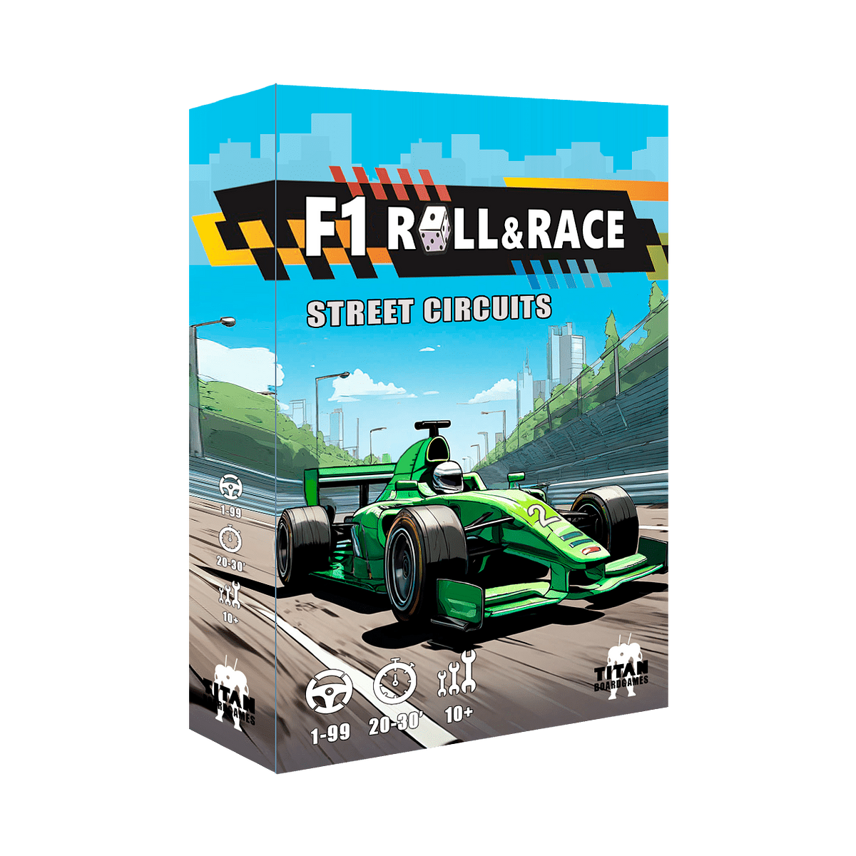 F1 Roll & Race: Street Circuits