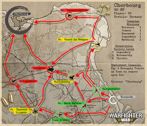 Warfighter War: The Cherbourg Campaign